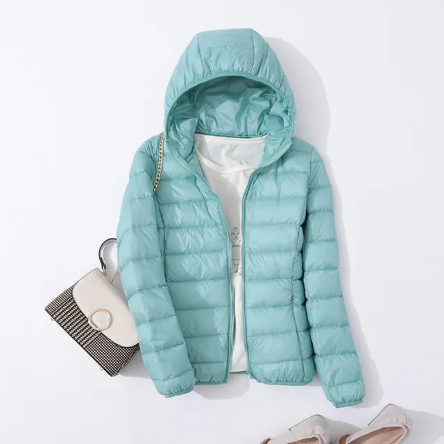 Ultra Light Thin Down Jacket For Women