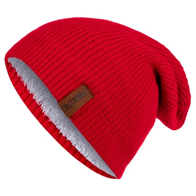 Unisex Winter Fur Lined Hat