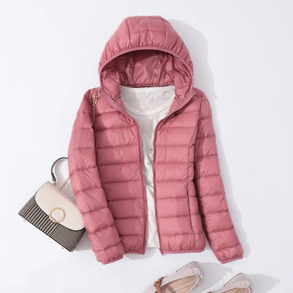 Ultra Light Thin Down Jacket For Women