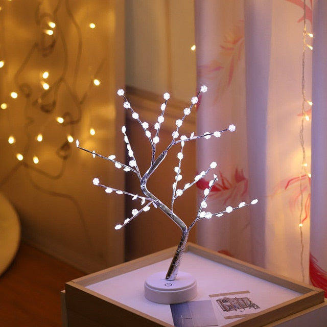 Christmas Greeting Tree Light