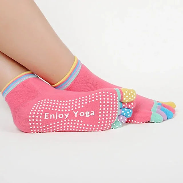 Colorful Yoga Socks for Women