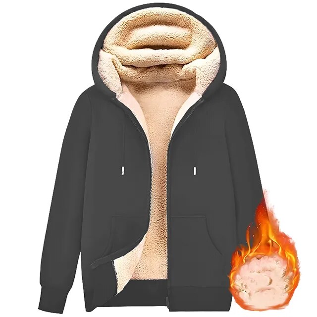 Trendy sweatshirt with front pockets