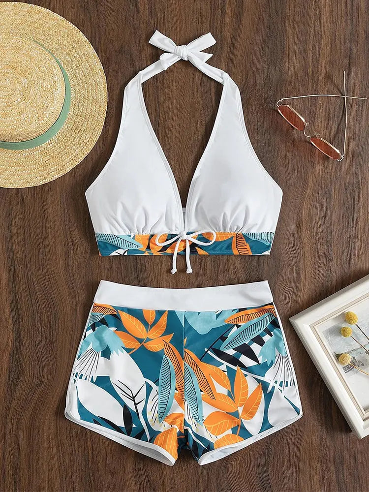 High Waist Bikini Set Swimwear