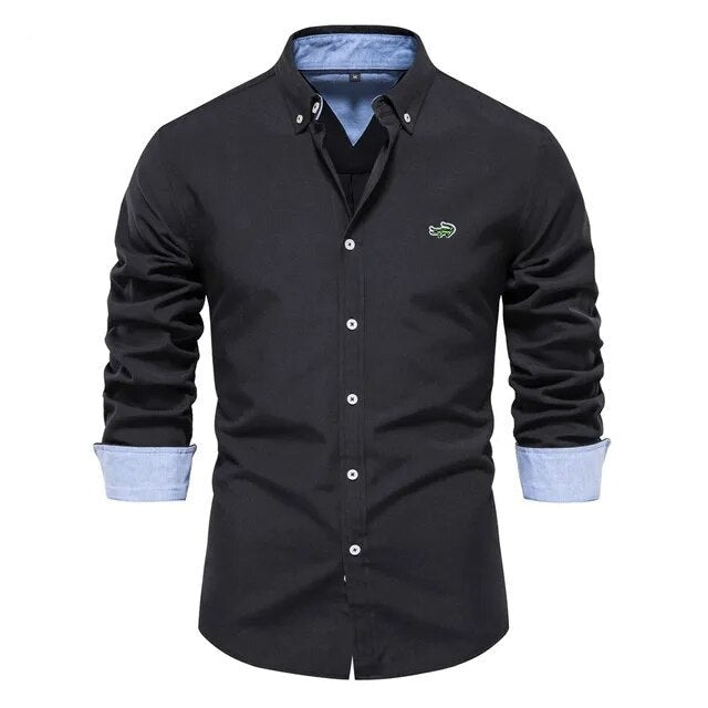 Men's Long Sleeve Oxford Shirts