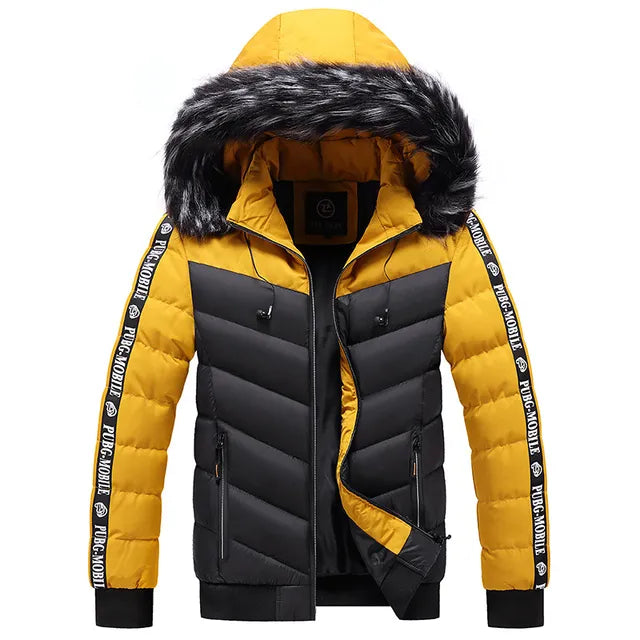 Men's Winter Warm Jacket Parkas