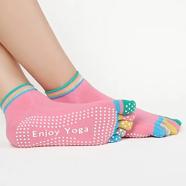 Colorful Yoga Socks for Women