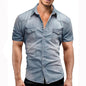 Men's Cotton Denim Shirt