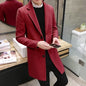 Men's Long Cotton Coat