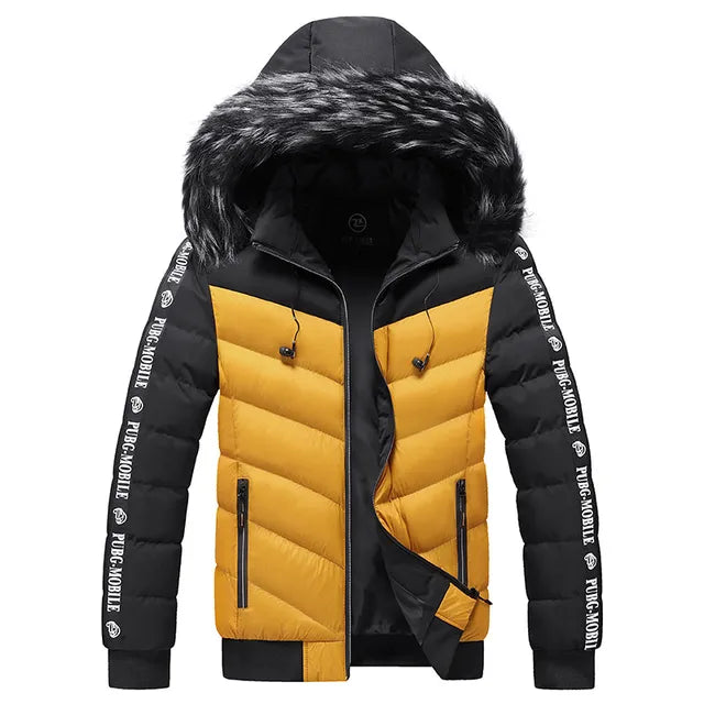 Men's Winter Warm Jacket Parkas