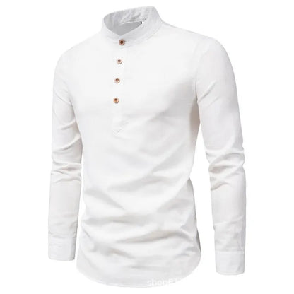 Men's Long Sleeve Business Shirt