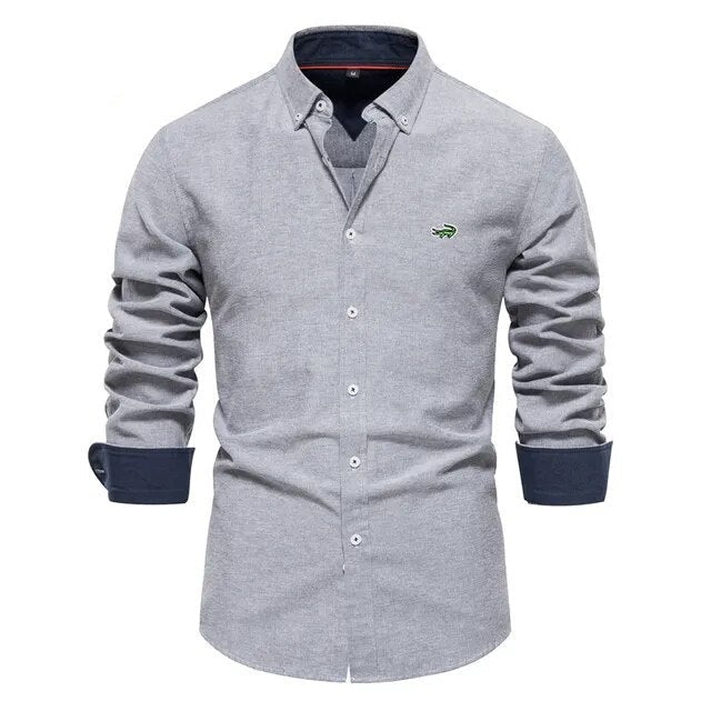 Men's Long Sleeve Oxford Shirts