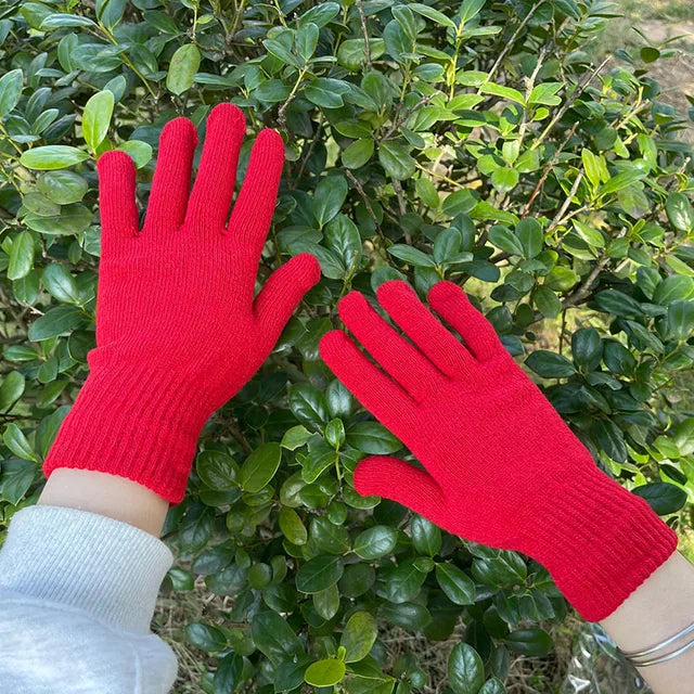 Unisex winter warm gloves