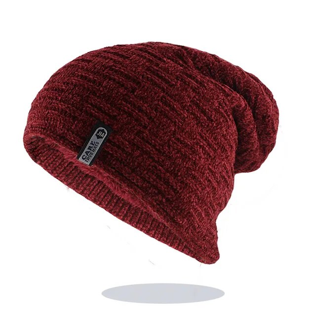unisex warm knitted winter hat