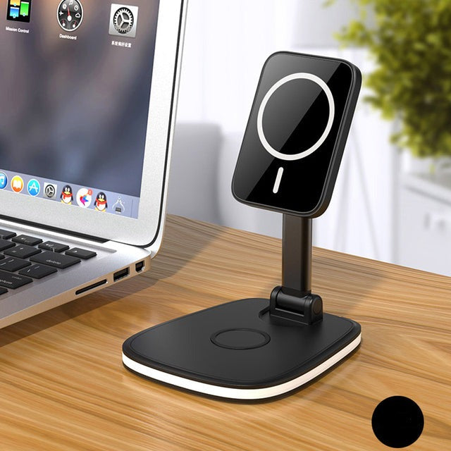 3in1 Magnetic Folding Wireless Charger