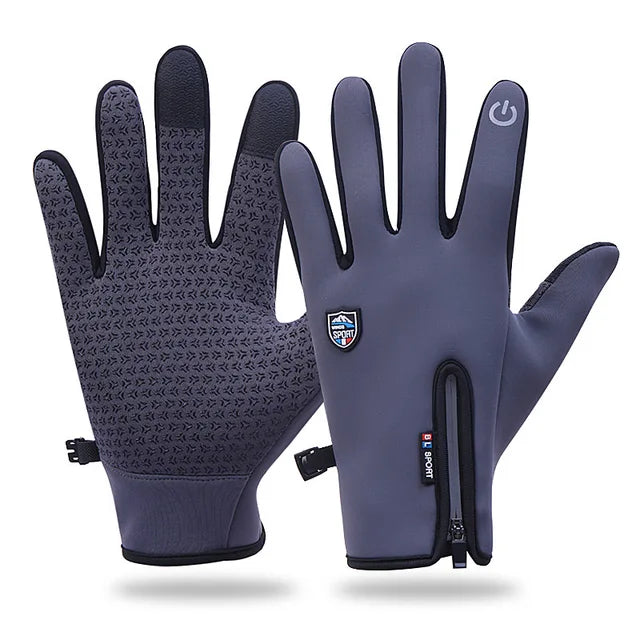 Unisex winter cycling gloves