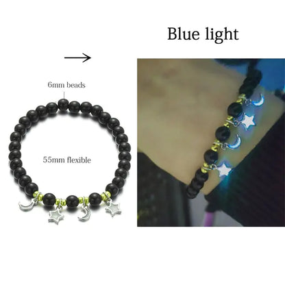 Natural Stone Luminous Beads Bracelets