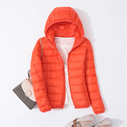 Ultra Light Thin Down Jacket For Women