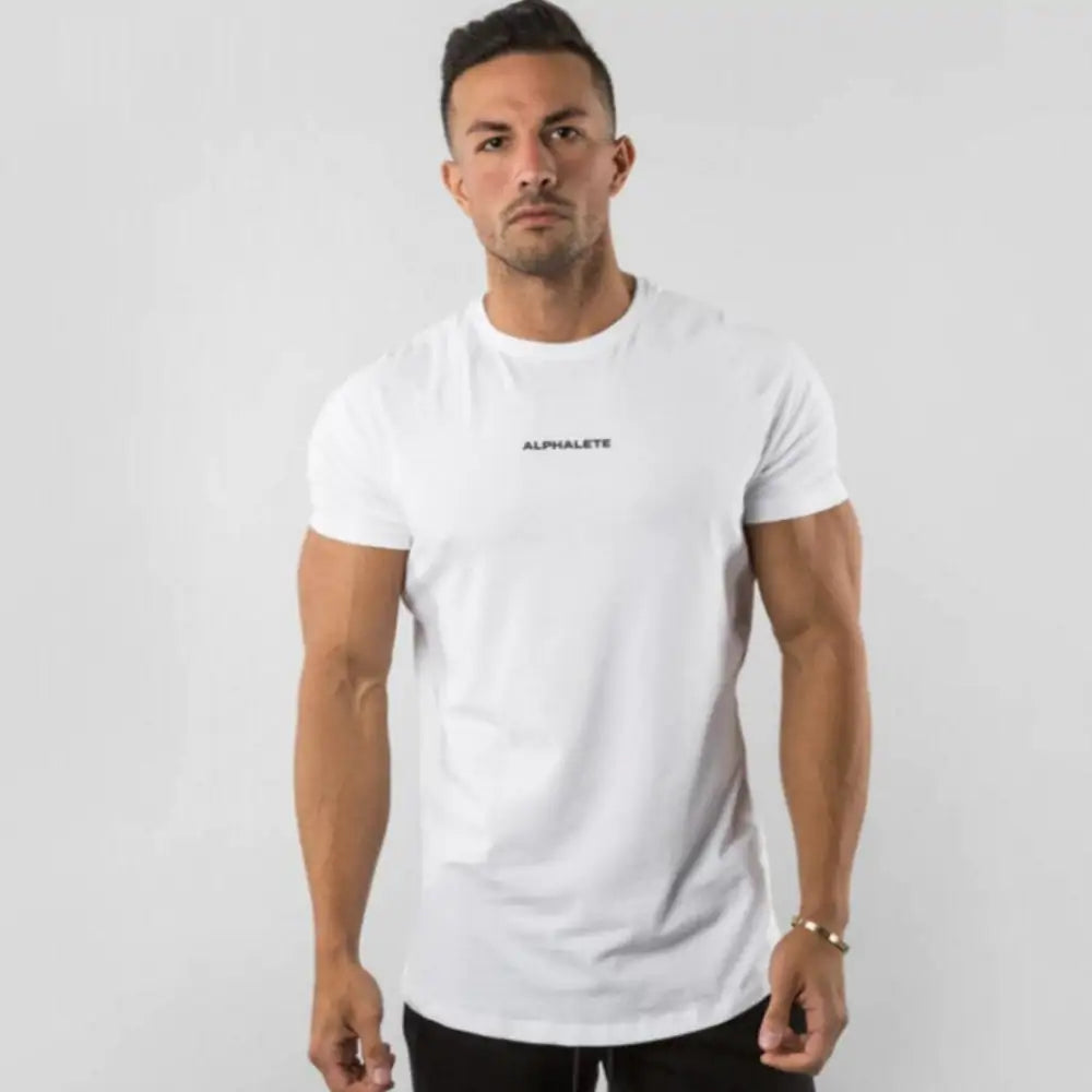 Men Fitted Gym T-Shirt