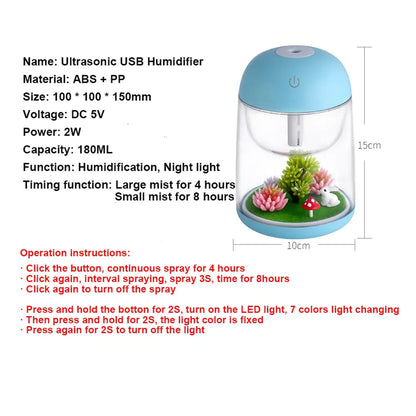Mini Portable Mist Humidifier