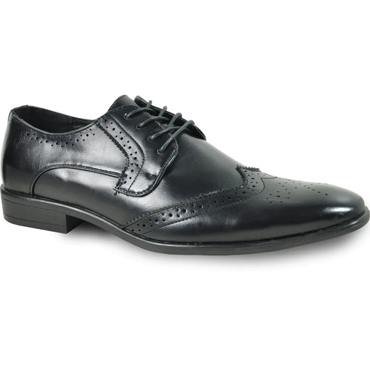 BRAVO Men Dress Shoe KING-2 Wingtip Oxford Shoe-0