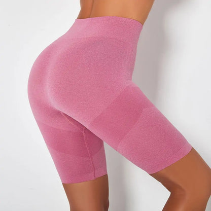 Women High Waist Seamless Legging Yoga Shorts