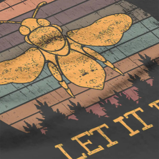 Let It Bee Print Men's T-Shirt