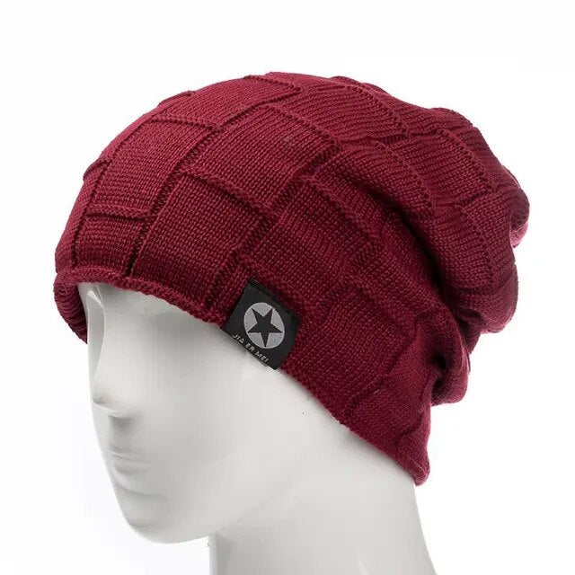 Unisex Knitted Wool Winter Hat