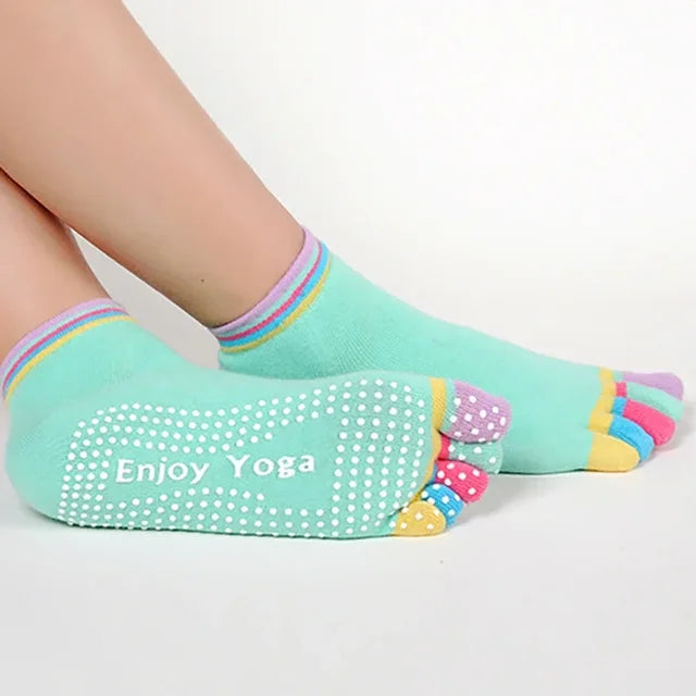 Colorful Yoga Socks for Women