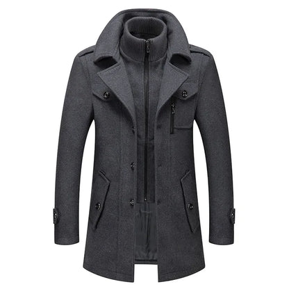 Men's Winter Wool Coat