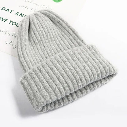 Unisex Soft Wool Knitted Beanies