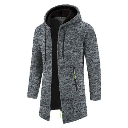 Men's High Neck Hooded Pullovers
