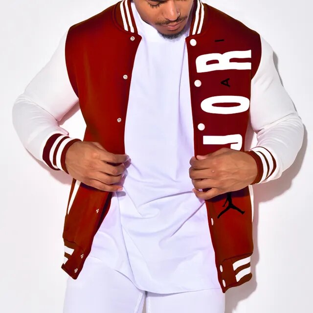 Hip Hop Casual Baseball Coat