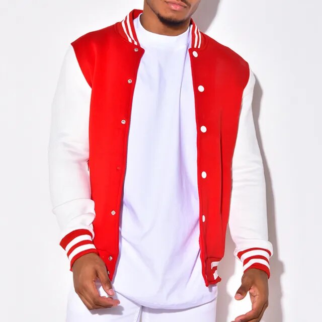 Hip Hop Casual Baseball Coat