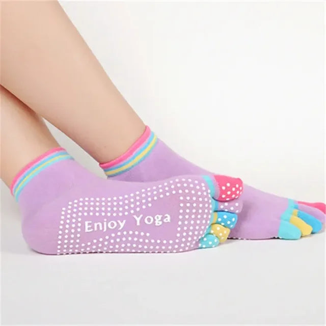 Colorful Yoga Socks for Women