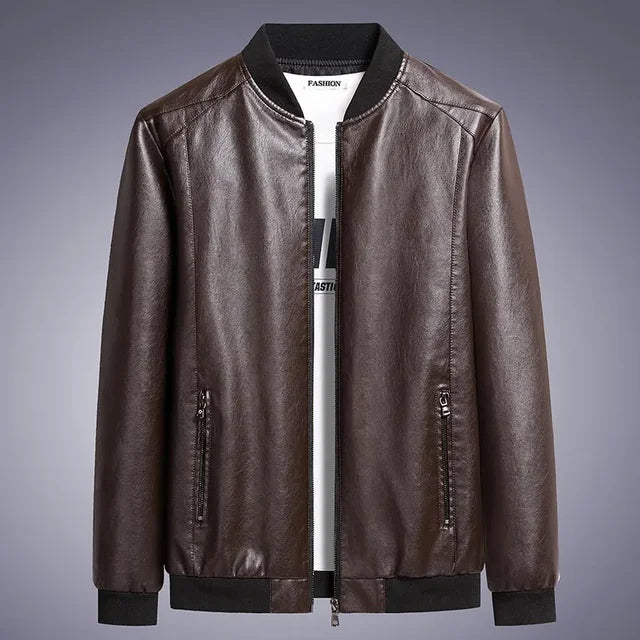 Casual Leather Coat For Men