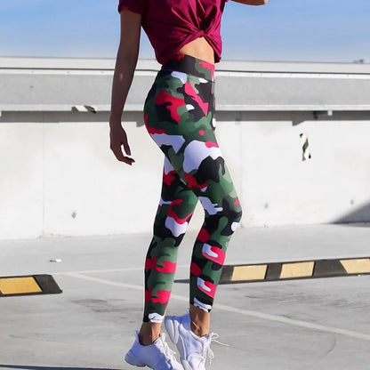 vibrant and stylish Digital Print Workout Leggings