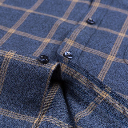 Men's Pure Cotton Checked Shirt