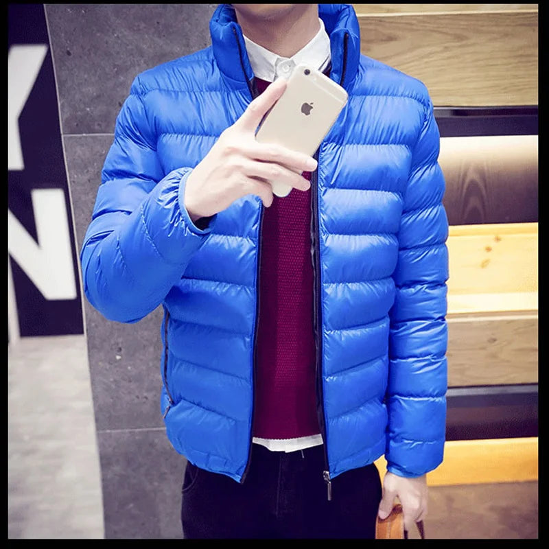 Men's Thick Winter Stand-up Collar Jacket