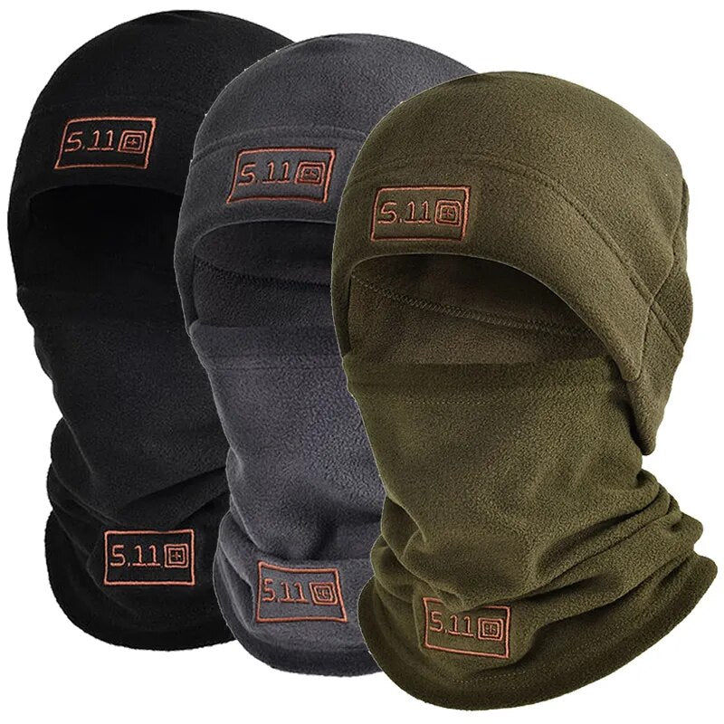 Tactical Military Fleece Hat and Scarf Set
