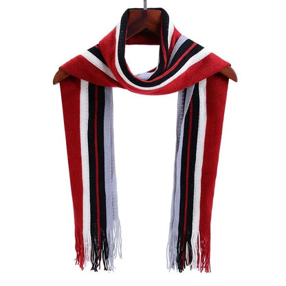 Warm fashion designer scarf for men winter