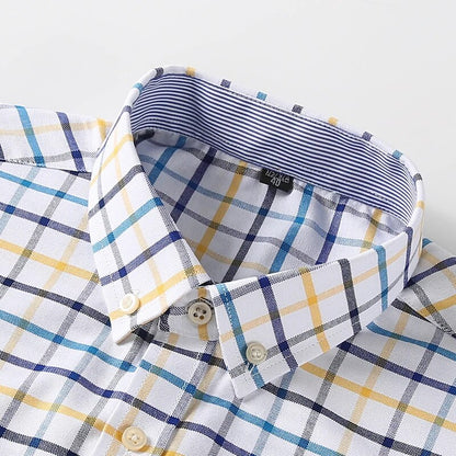 100% Pure Cotton Oxford Shirts For Men