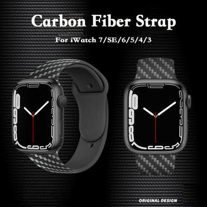 Carbon Fiber Strap For Apple Watch