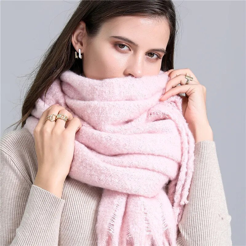 Cashmere Winter Scarf For Women