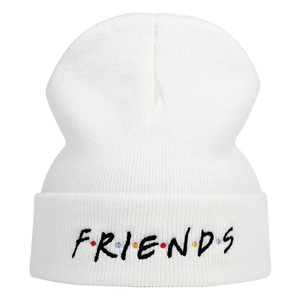 FRIENDS embroidery hat winter autumn