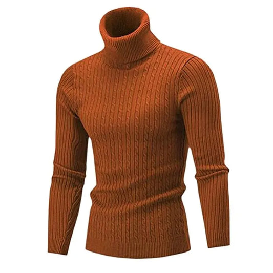 Men's casual turtleneck sweater autumn and winter