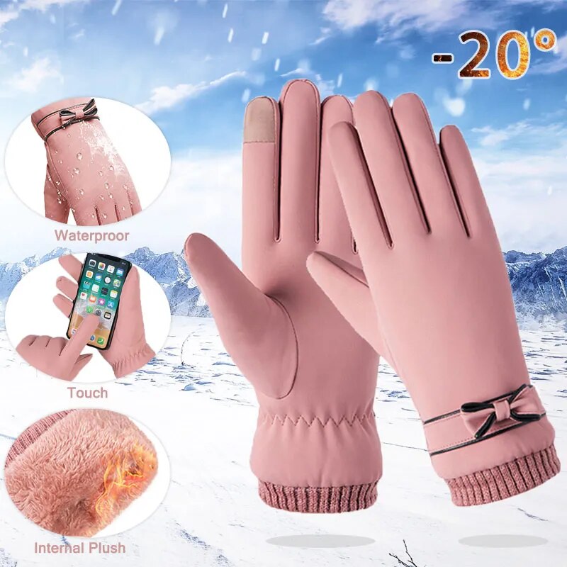 winter thermal gloves for women 