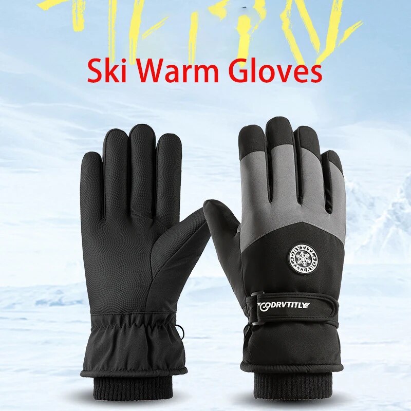 ski warm gloves 