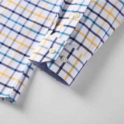 100% Pure Cotton Oxford Shirts For Men