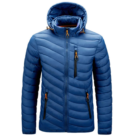 Men's Classic Hooded Warm Parkas Jacket