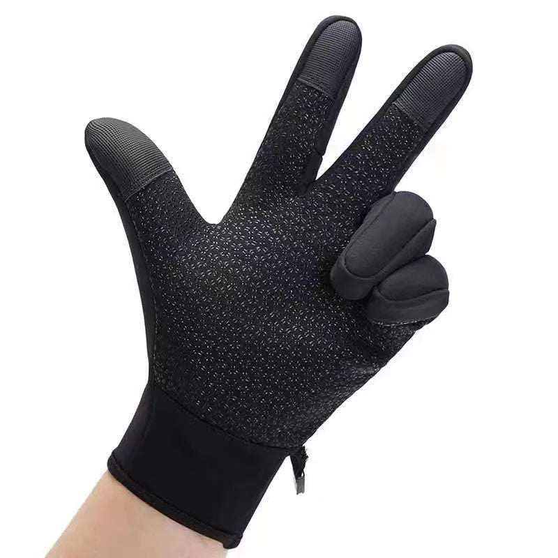 Unisex winter cycling gloves